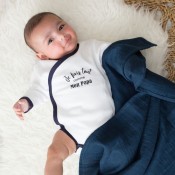 3 Baby-Mulltücher - Oeko-tex - Pastellblau Kinousses - 4