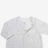 Pyjama velours bébé gris chiné - Mini nous Kinousses - 4 Pyjama velours bébé gris chiné - Mini nous Kinousses - 4