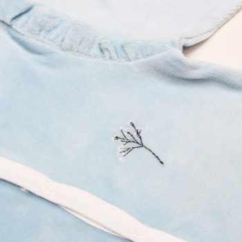 Pigiama neonato blu romantico Kinousses - 4