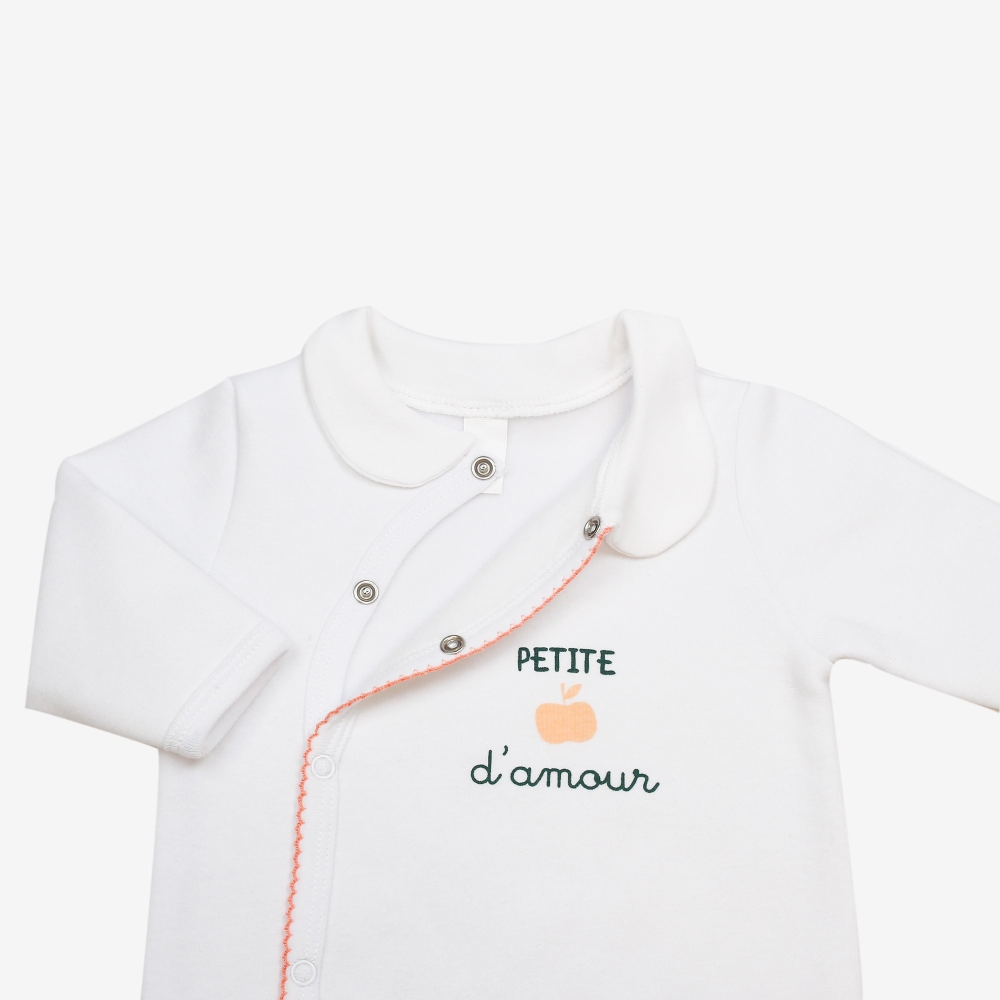 Girl birth pyjamas - Little apple Kinousses - 3 Girl birth pyjamas - Little apple Kinousses - 3