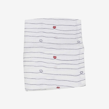 Set van 3 baby washandjes - Marinière d'amour Kinousses - 2