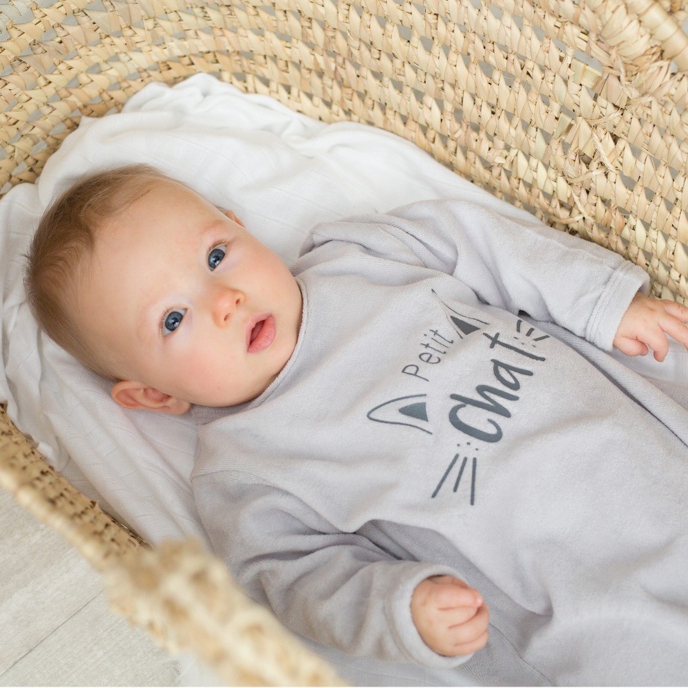 Pyjama bébé - "Petit chat" Kinousses - 2 Pyjama bébé - "Petit chat" Kinousses - 2