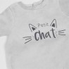Pijama bebé - u00ABPequeño gatou00BB Kinousses - 4