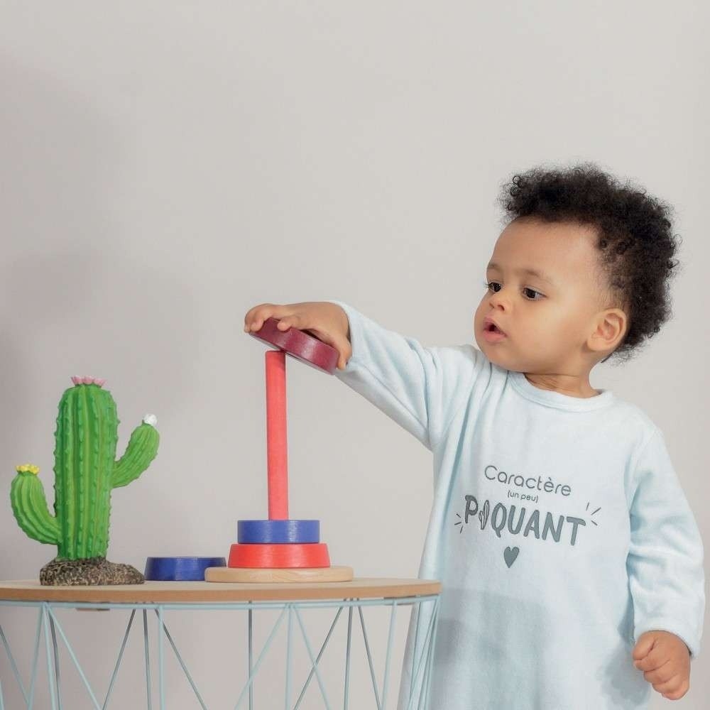 Unisex baby sleepsuit - Kinousses spicy character - 4 Unisex baby sleepsuit - Kinousses spicy character - 4