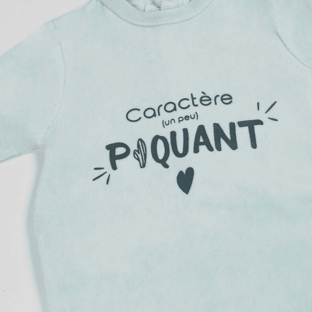 Pelele bebé mixto - Carácter punzante Kinousses - 5