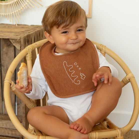 3 pièces bavoirs bébé motif de dessin animé mignon enfant en bas âge bébé  serviette de salive imperméable coton Fit 0-3 ans chiffons de burp  infantile