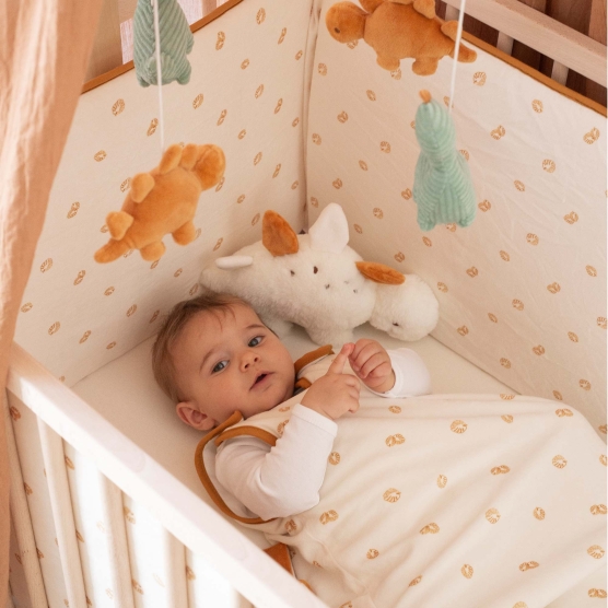 Crib bumper 40x180 cm