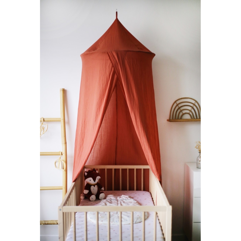 Crib canopy 245cm - Beige Trois Kilos Sept - 8 Crib canopy 245cm - Beige Trois Kilos Sept - 8