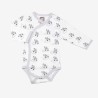 Set of 2 crossover bodysuits - Trois Kilos Sept Dog - 2 Set of 2 crossover bodysuits - Trois Kilos Sept Dog - 2