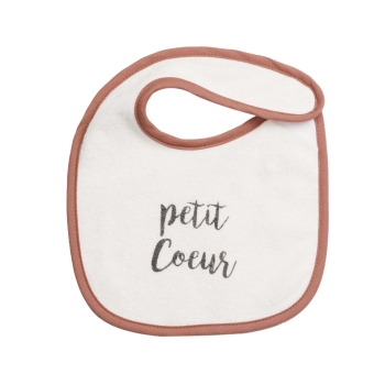 Lot de Bavoirs - petit message  - 3 Lot de Bavoirs - petit message  - 3