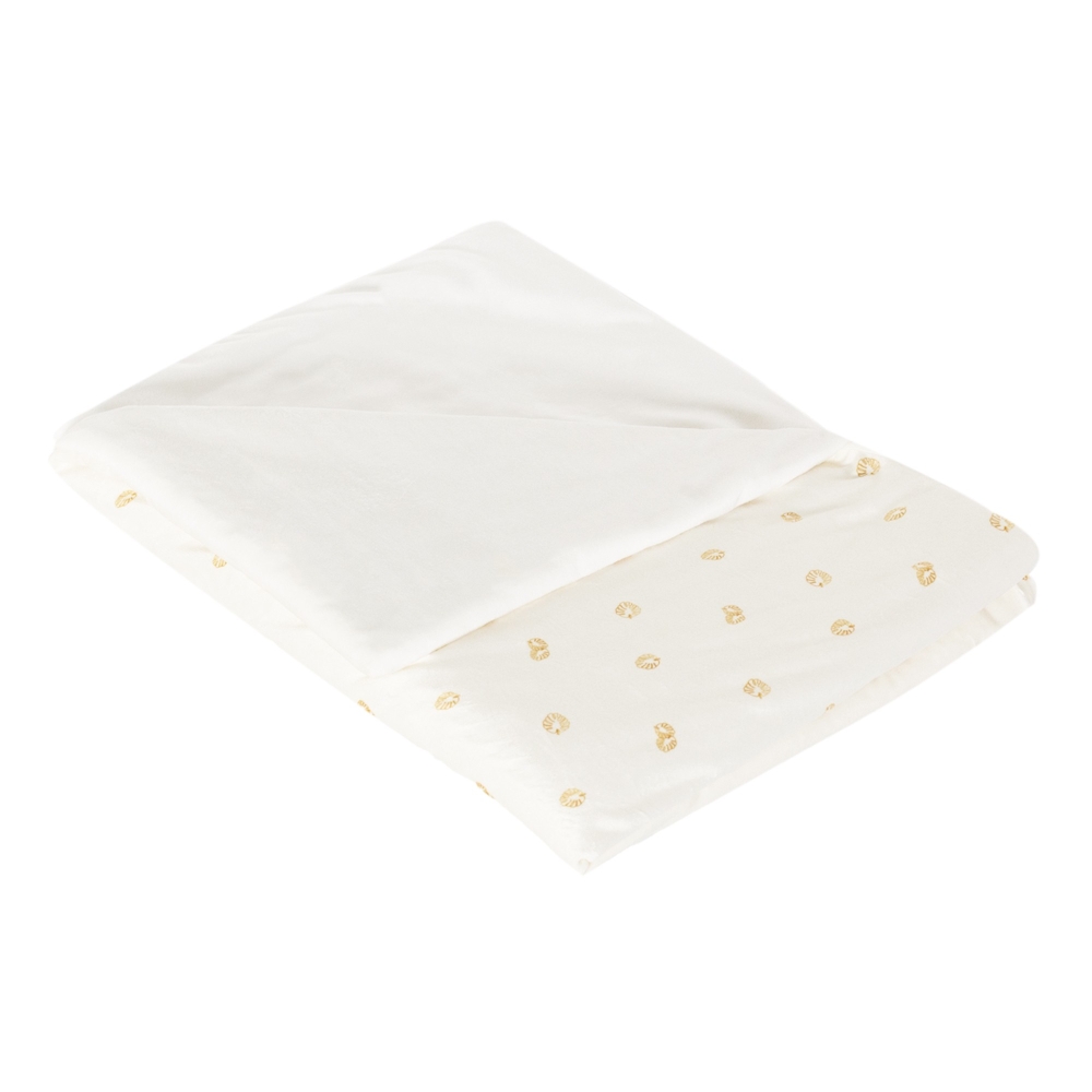 Soft white blanket