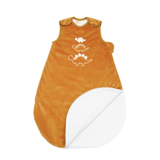 Birth sleeping bag with dinosaur embroidery