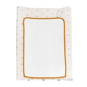 Wickelauflage mit Blättermotiv