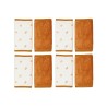 Crib rail cover, 8 pieces, for baby bed Crib rail cover, 8 pieces, for baby bed