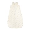 Baby sleeping bag in ecru with leaf pattern Baby sleeping bag in ecru with leaf pattern