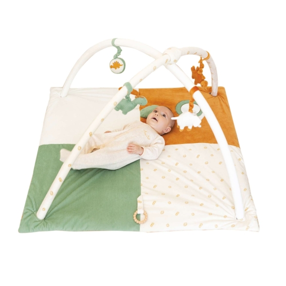 Baby on their play mat