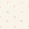 Off-white fitted sheet with leaf patterns Off-white fitted sheet with leaf patterns