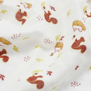 Forest pattern swaddle.