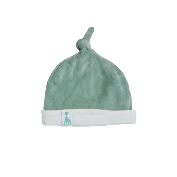 Gorro para recém-nascido de cor azeitona