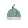 Gorro para recém-nascido de cor azeitona