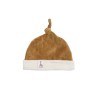 Gorro bebé color camel