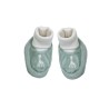 Chaussons bébé vert olive Chaussons bébé vert olive
