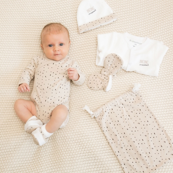 Conjunto de nascimento - Bebé adorável (6 peças) Kinousses - 1