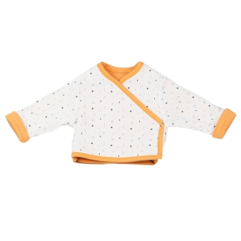 Ensemble naissance mixte 4pcs - Moutarde Kinousses - 6 Ensemble naissance mixte 4pcs - Moutarde Kinousses - 6