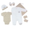 Conjunto de nascimento - Bebé adorável (6 peças) Kinousses - 1