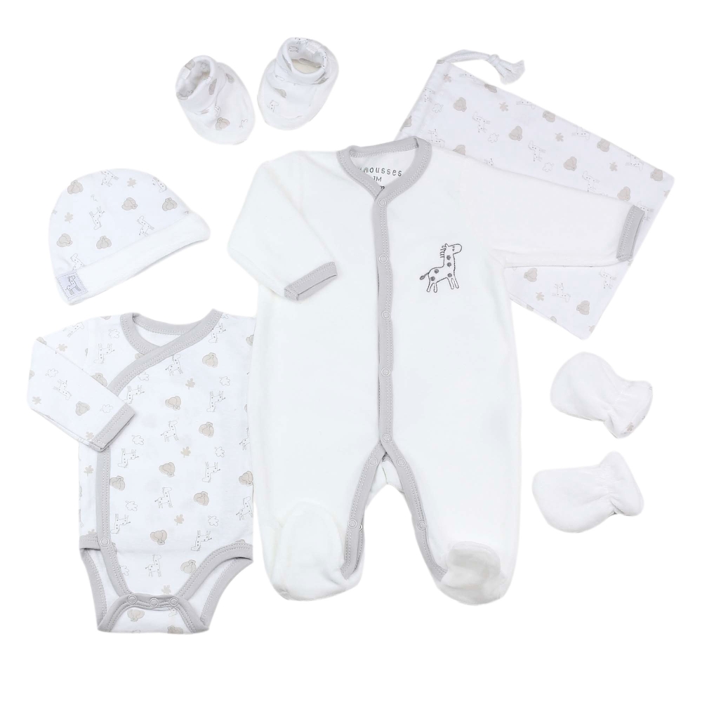 Kit de nascimento - Oeko-tex - Selva (6 peças) Kinousses - 1
