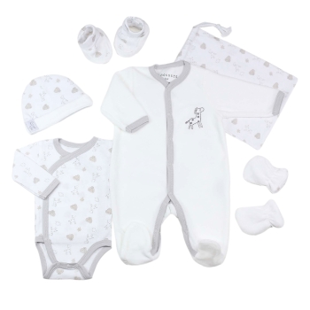 Kit de nascimento - Oeko-tex - Selva (6 peças) Kinousses - 1