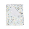 Blanket - mustard and sage green Trois Kilos Sept - 3 Blanket - mustard and sage green Trois Kilos Sept - 3