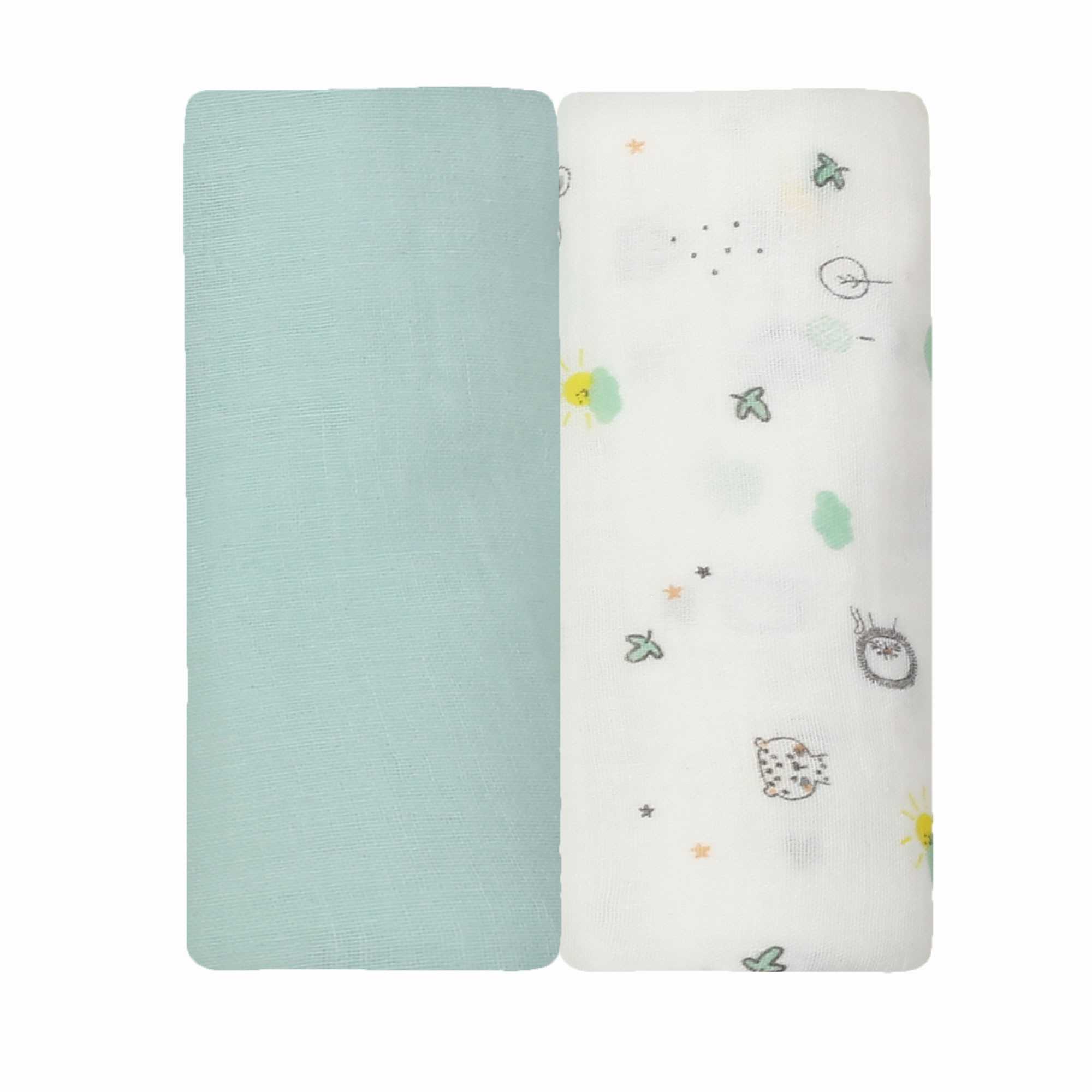 Trois Kilos Sept - Lot de 2 langes