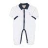 Pigiama Y Blu Navy collo Polo - Velluto drop needle - ©Sophie la girafe Pigiama Y Blu Navy collo Polo - Velluto drop needle - ©Sophie la girafe