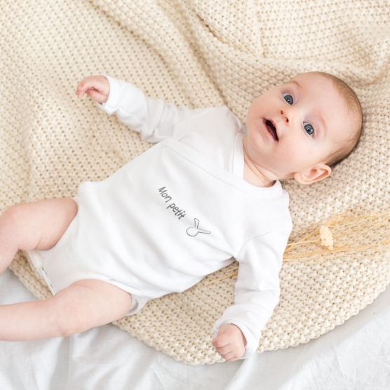 lot de 2 bodies bébé douceur