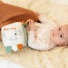 Baby spielt mit seinem Spielwürfel Baby spielt mit seinem Spielwürfel