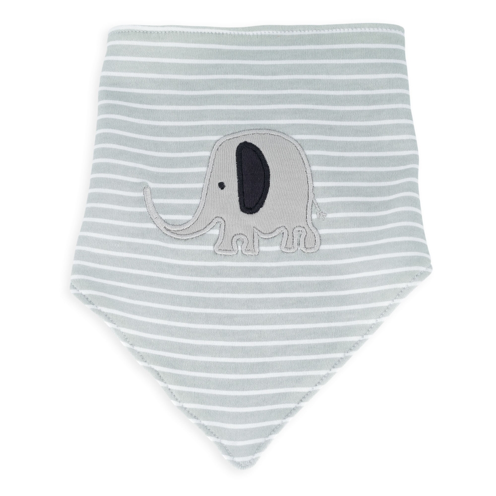 Bandana bib - ELEPHANT x3 - 2 Bandana bib - ELEPHANT x3 - 2
