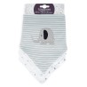 Lote de 2 babetes bandana elefantes