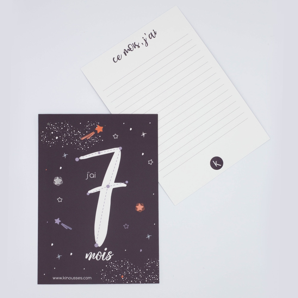 Tarjetas de etapas - u00ABMi primer Añou00BB - 2