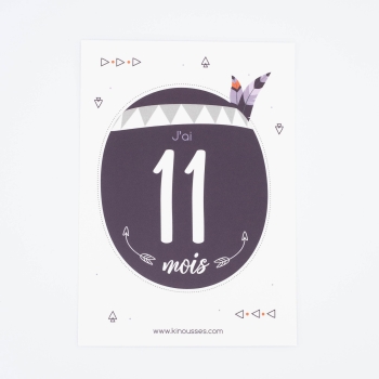 Mijlpaalkaarten - "Mijn eerste jaar" - 5 Mijlpaalkaarten - "Mijn eerste jaar" - 5
