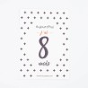 Cards tappe - "Il mio primo anno" - 8 Cards tappe - "Il mio primo anno" - 8