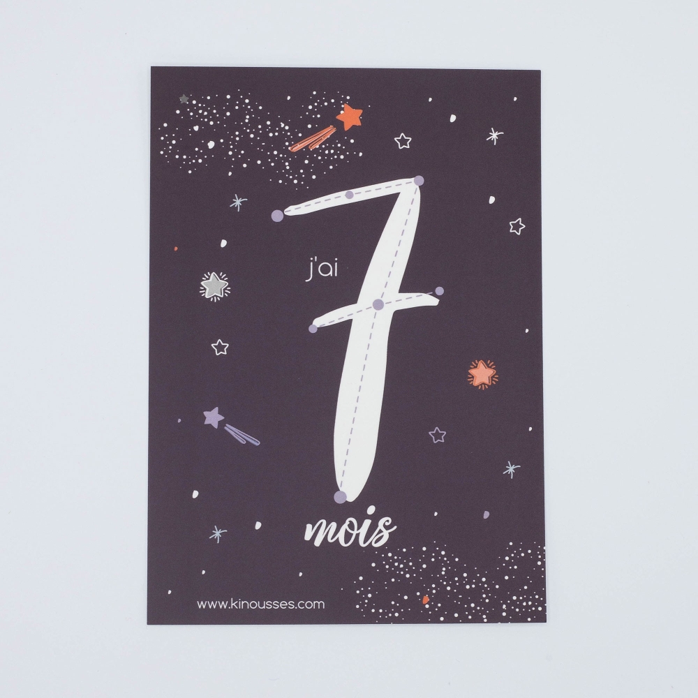 Tarjetas de etapas - u00ABMi primer Añou00BB - 9