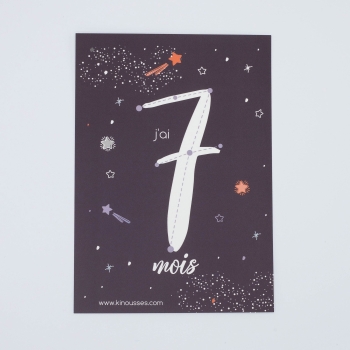 Cartes étapes - "Ma première Année"  - 9 Cartes étapes - "Ma première Année"  - 9