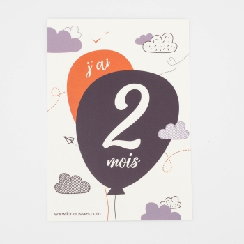 Milestone cards - "My First Year" - 14