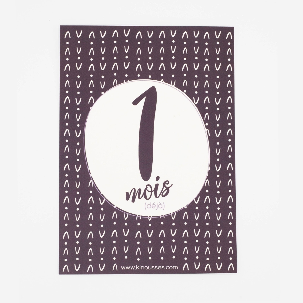 Tarjetas de etapas - u00ABMi primer añou00BB - 15