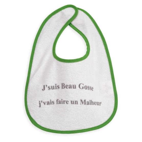 Bavoir "Beau Gosse" Trois Kilos Sept - 1