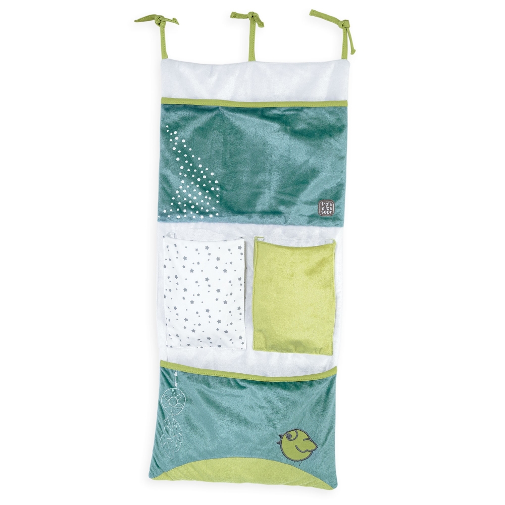 Bed pocket organizer - Accroch'coeur & Lapindien Trois Kilos Sept - 1