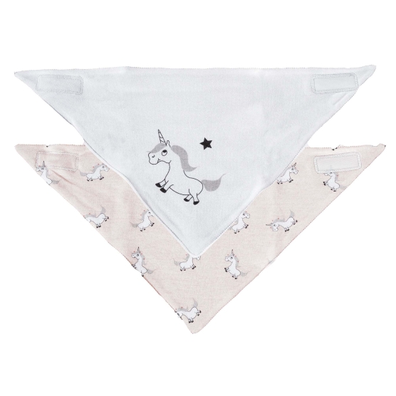 Baberos bandana - Licorne x2