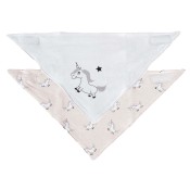 Baberos bandana - Licorne x2