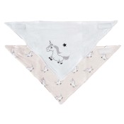 Bavoirs bandana - Licorne x2 Trois Kilos Sept - 1